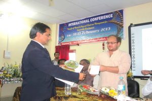 International Conference in Aron best paper award 2013